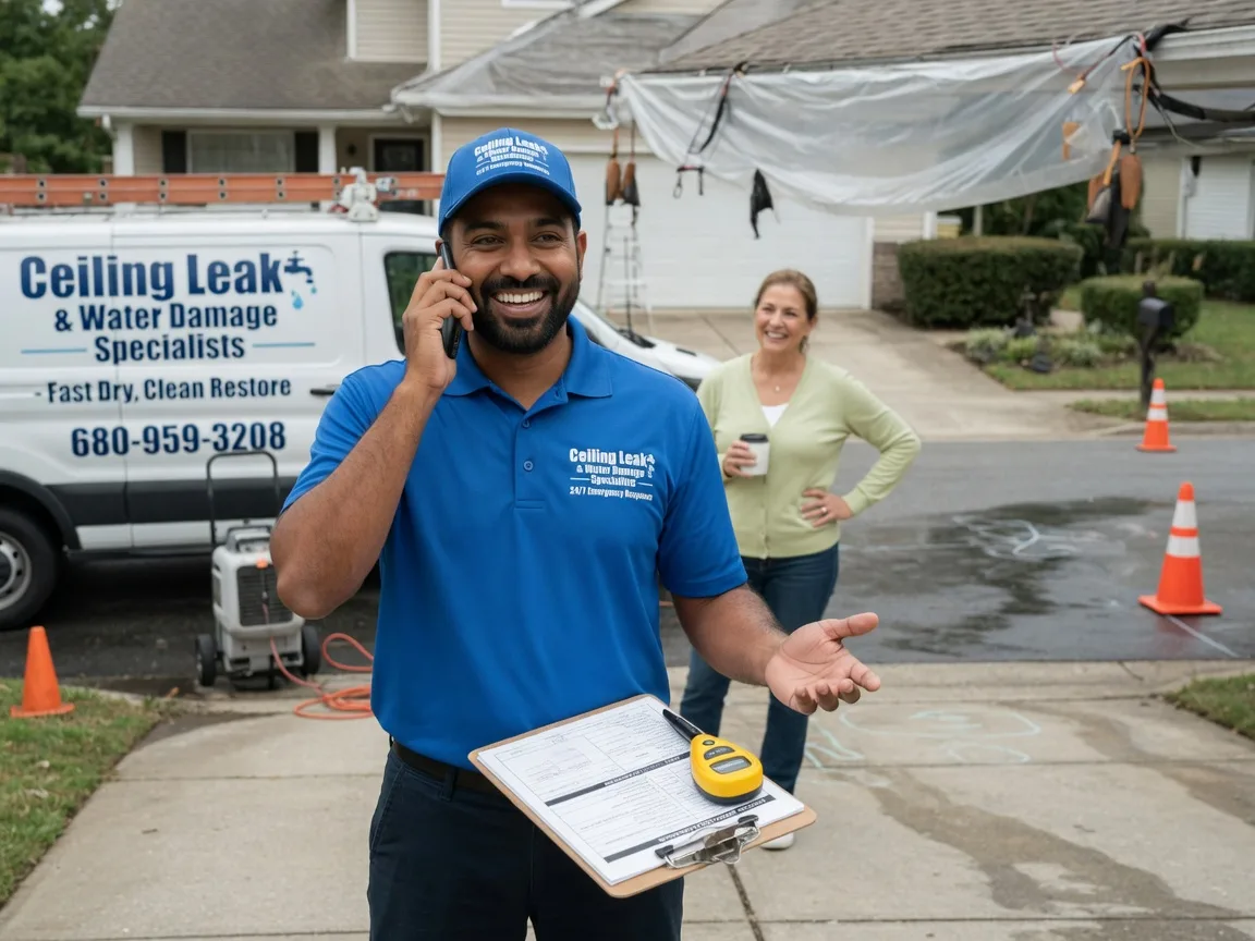 Ceiling Leak Cleanup Marksville, LA FAQs
